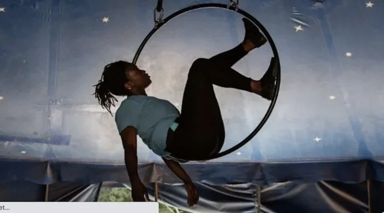 A circus group from Senegal encourages children to pursue their dreams.