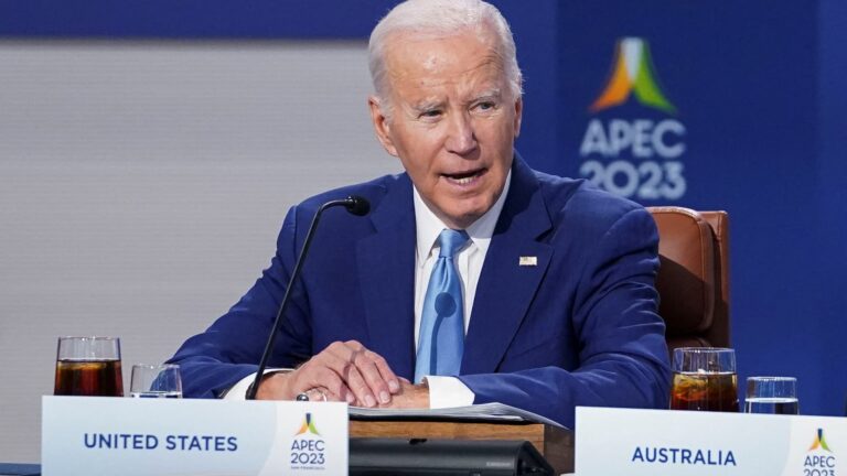 Biden indicators invoice to briefly avert authorities shutdown, assist to Israel and Ukraine stays stalled