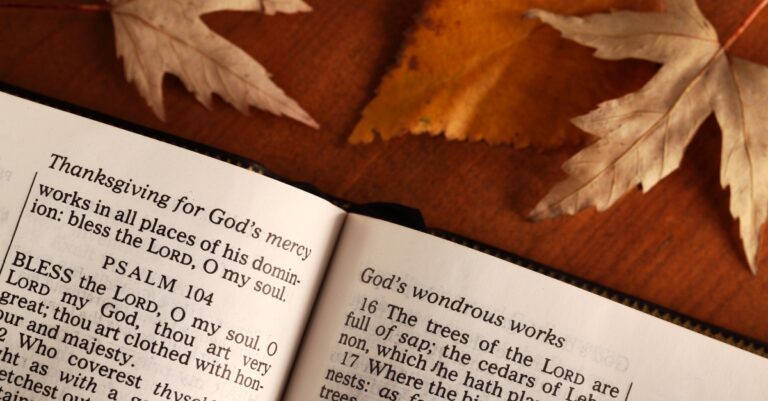 Thanksgiving Bible verses can assist households dealing with difficult occasions