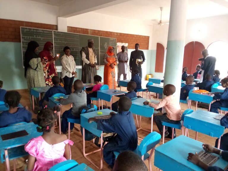 Segou Primary School of Engineering: Fanga School, marking the topography of Marikula!